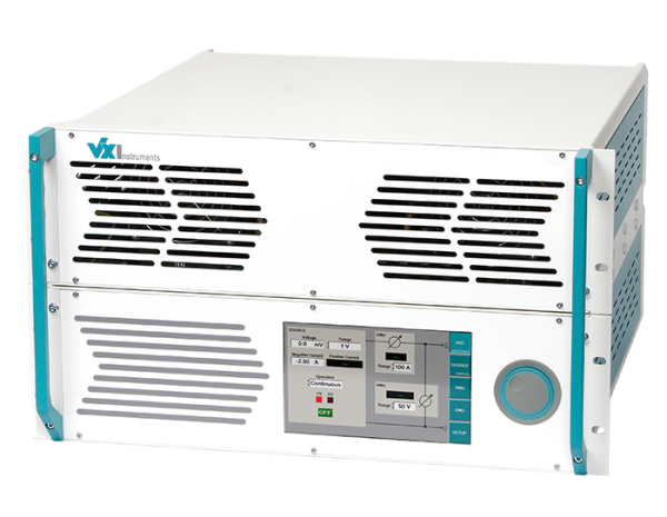 Multichannel Source Measurement Unit, 50 V/150 mA and
150 V/50 mA, LAN, USB