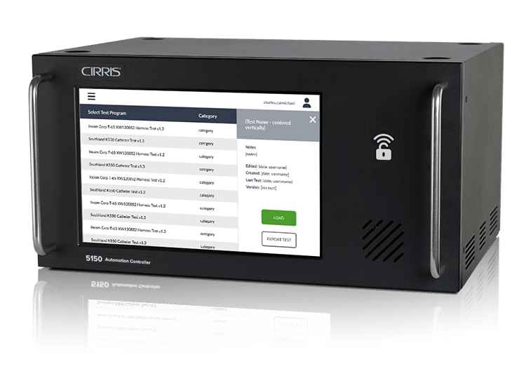5150 Cable Tester &amp; Automation Controller