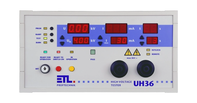 Hi Pot Tester UH36 - 5 kV AC / 100 mA / 500 VA