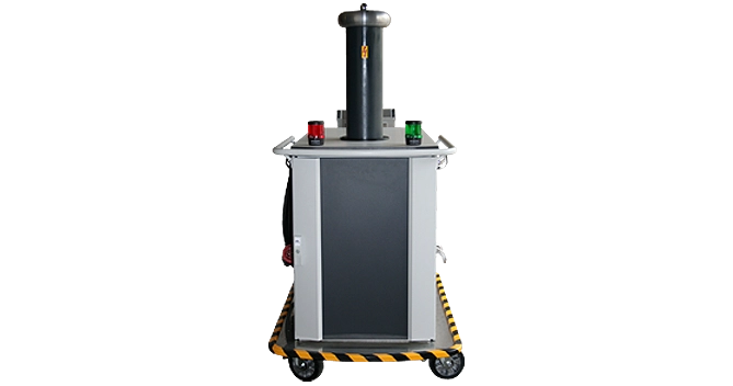 Two-part test system ZPA - 100 kV / 50 mA / 5000 VA with Oil Transformer and U-Divider