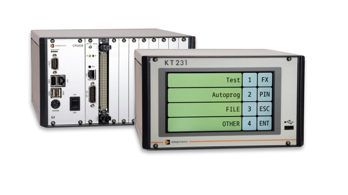 Adaptronic wiring and functional test equipment