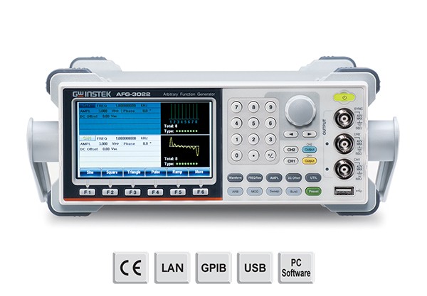 20MHz Dual Channel Arbitrary Function Generator  with GPIB interface