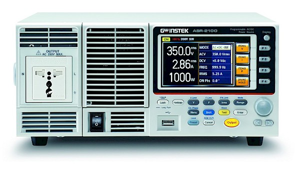 Programmable AC/DC Power Source, 1000VA, Universal socket