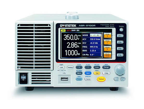 ASR-2100R Programmable AC/DC Power Source, 1000VA