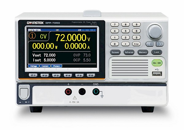 72V/5A Programmable DC Power Supply