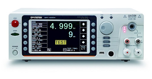 GPT-12004 AC 200VA ACW/DCW/IR/GB/GC Electrical Safety Analyzer